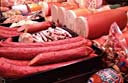 Wursttheke der Metzgerei Reineck in Bruchsal-Büchenau